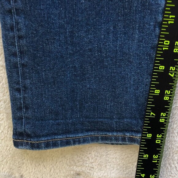 Uniqlo Women's Jeans Size 3 Salvage Kaihara Denim Slim Straight Low Rise - Picture 3 of 16
